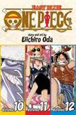 One Piece (3-in-1 Omnibus) 4 Volumes 10-11-12