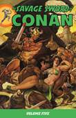 Savage Sword of Conan, the 5 Volume Five