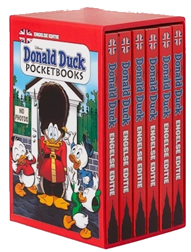 Donald Duck - Pocketbook - Stories from Duckburg box - Donald Duck pocketbooks - Engelse editie