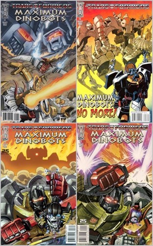 Transformers - One-Shots & Mini-Series 1-5 - Maximum Dinobots - Complete