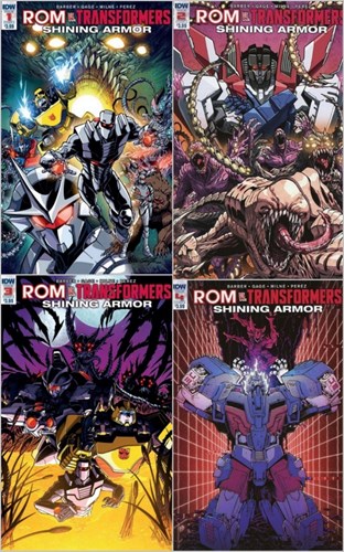 Rom vs. Transformers - Shining Armor 1-5 - Shining Armor - Complete