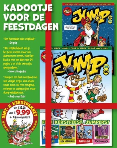 Jump - Stripblad 39 /40 - Sint & Kerst special