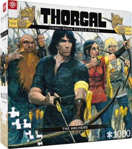 Thorgal Comic Puzzle -  The Archers (1000 pcs)