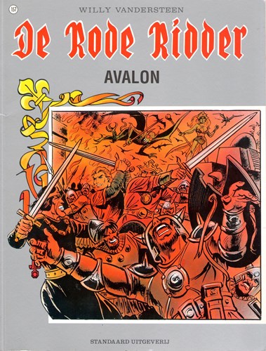 Rode Ridder, de 157 - Avalon, Softcover, Eerste druk (1996), Rode Ridder, de - Gekleurde reeks (Standaard Uitgeverij)