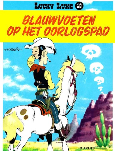 Lucky Luke - Dupuis 10 - Blauwvoeten op het oorlogspad, Softcover (Dupuis)