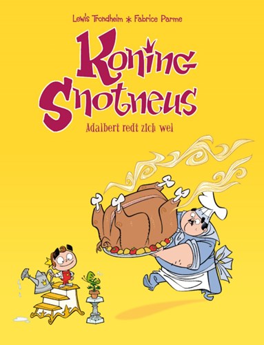 Koning Snotneus 4 - Adalbert redt zich wel, Hardcover (Silvester Strips)