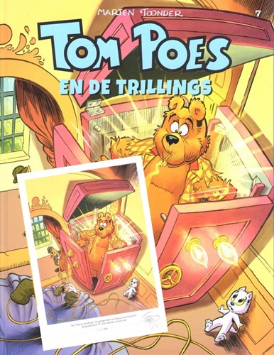 Tom Poes (Uitgeverij Cliché) 7 - Tom Poes en de trillings, Softcover + prent, Tom Poes (Uitgeverij Cliché) - SC+Prent (Cliché)