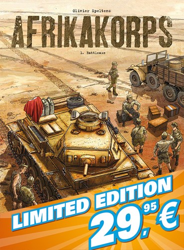 Afrikakorps 1 - Battleaxe, Limited Edition (Silvester Strips)