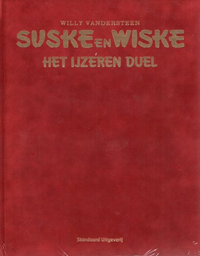 Suske en Wiske 321 - Het ijzeren duel, Luxe/Velours, Eerste druk (2013), Vierkleurenreeks - Luxe velours (Standaard Uitgeverij)