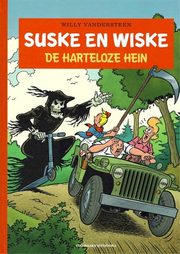 Suske en Wiske 367 - De harteloze Hein, Hardcover + prent, Vierkleurenreeks - Luxe (Standaard Uitgeverij)