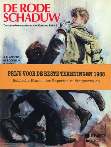 Edmund Bell - Dargaud 3 - De rode schaduw, Softcover, Eerste druk (1989) (LeFrancq)