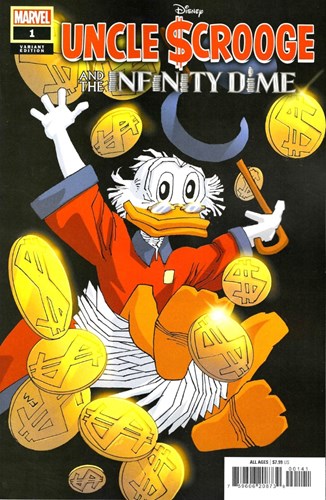 Uncle Scrooge  - Uncle Scrooge and the Infinity Dime, Issue (cover B) (Marvel)