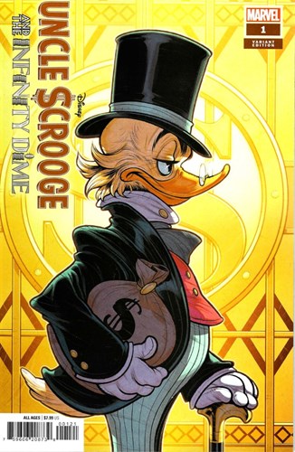Uncle Scrooge  - Uncle Scrooge and the Infinity Dime, Issue (cover D) (Marvel)