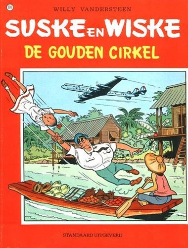 Suske en Wiske 118 - De gouden cirkel, Softcover, Vierkleurenreeks - Softcover (Standaard Uitgeverij)