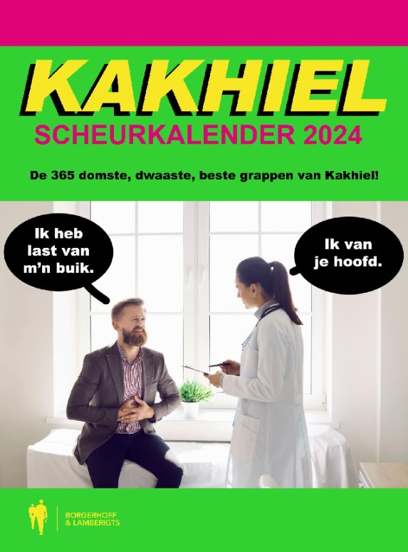 Comic Kakhiel Kalender 2024 Scheurkalender 2024